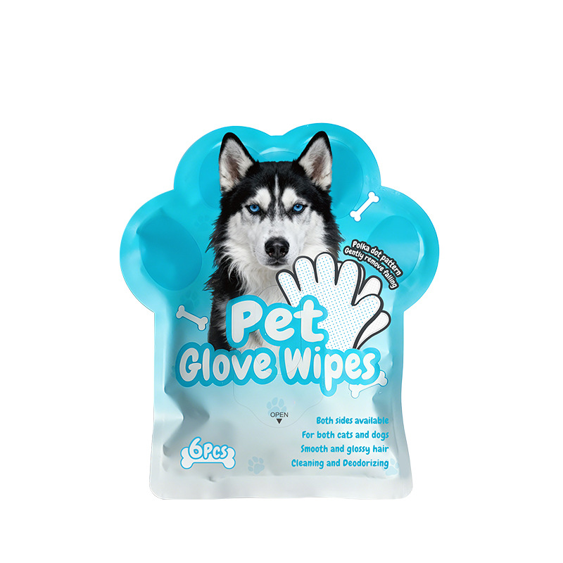 Pet Glove Wipes Travel Pack