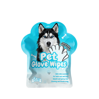 Pet Glove Wipes Travel Pack