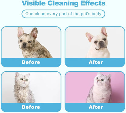 Pet No-Rinse Glove Wipes