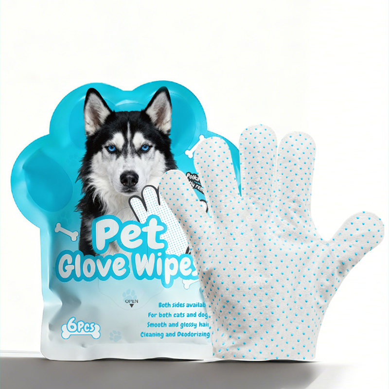 Pet Glove Wipes Travel Pack