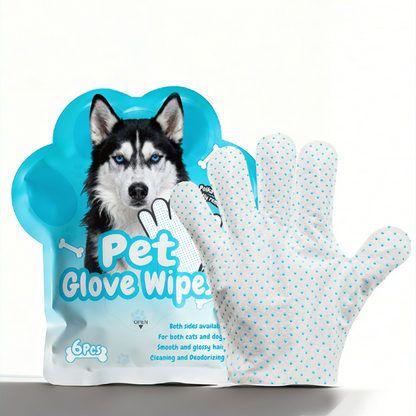 Pet Glove Wipes Travel Pack