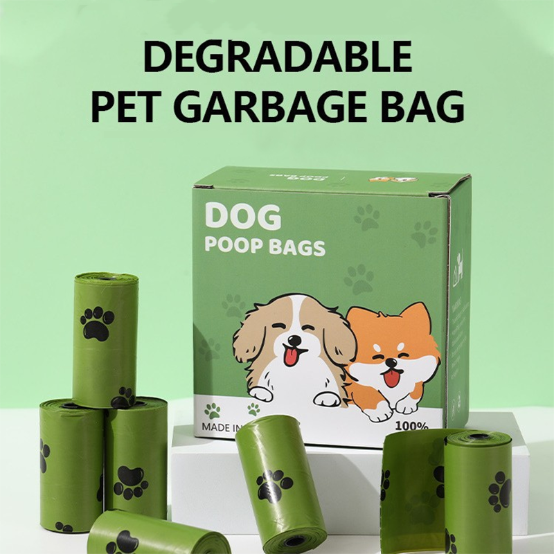 Eco-Friendly Dog Walking Kit - Biodegradable Bags(Fragrance) & Cleaning Wipes