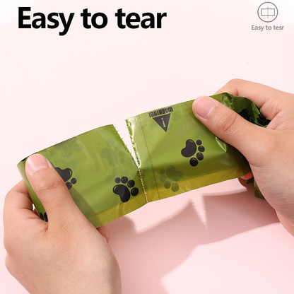 Eco-Friendly Dog Walking Kit - Biodegradable Bags(Fragrance) & Cleaning Wipes